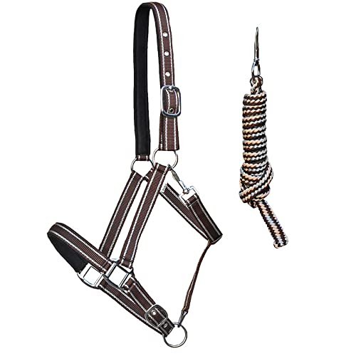 Euroriding Halfter Strick Set braun - X WB Euroriding Halfter Strick Set braun - X WB von HKM