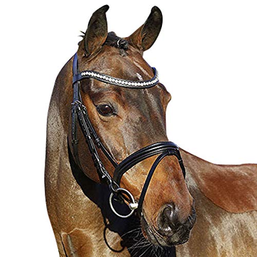 Euroriding Trense La Rochelle ENGL. ohne Zügel, Größe:Warmblut, Farbe:schwarz Euroriding Trense La Rochelle ENGL. ohne Zügel, Größe:Warmblut, Farbe:schwarz von HKM
