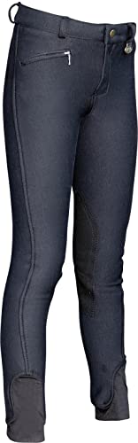 HKM 10539 Reithose Kate, Kniebesatz Silikondruck, Mädchen 116-176 Damen 34-48 von HKM