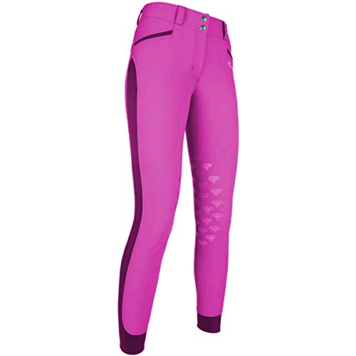 HKM 10772 Reithose Diamonds Eva Pink Star, Damenreithose Silikonkniebesatz pink, 40 HKM 10772 Reithose Diamonds Eva Pink Star, Damenreithose Silikonkniebesatz pink, 40 von HKM