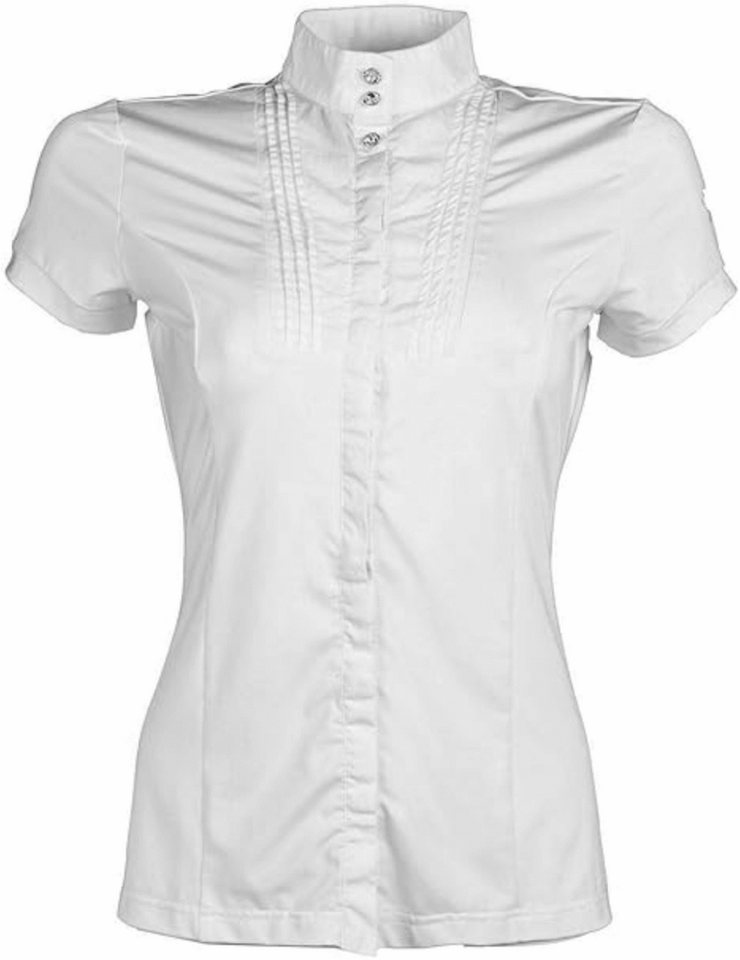 HKM Blusenshirt Damen Turniershirt -Soft Powder- 1200 weiß von HKM