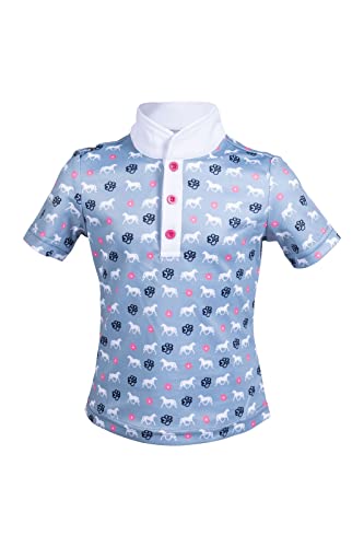 HKM Bria Poloshirt Rauchblau 134/140 HKM Bria Poloshirt Rauchblau 134/140 von HKM