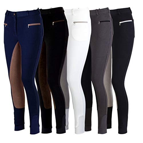 RL24 Damen Reithose Vollbesatz Flex BASICLINE HKM by Reiterladen24 schwarz/grau 34 RL24 Damen Reithose Vollbesatz Flex BASICLINE HKM by Reiterladen24 schwarz/grau 34 von RL24