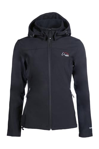 HKM Damen Softshelljacke Team schwarz XL von HKM