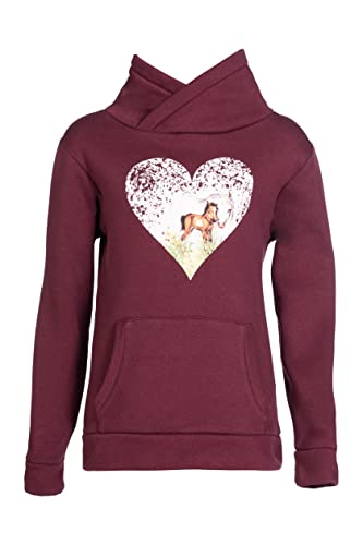 HKM Dream Team Sweatshirt 3100 Weinrot 104 von HKM