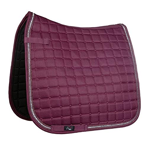 HKM Hayley Sattelunterlagen Bordeaux Dressur HKM Hayley Sattelunterlagen Bordeaux Dressur von HKM