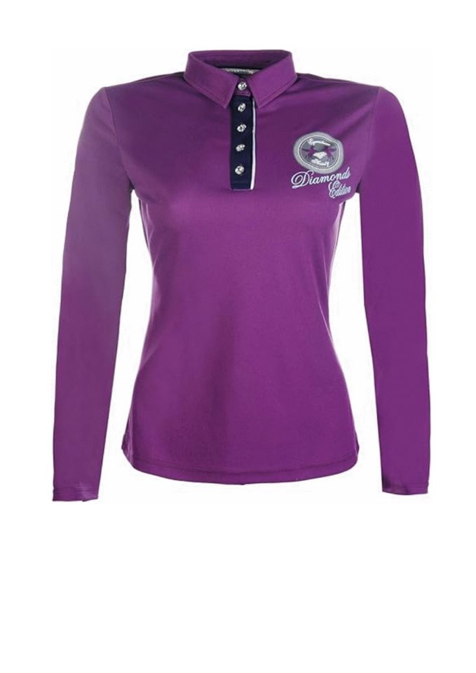 HKM Poloshirt -Diamonds Shine- Lila HKM Poloshirt -Diamonds Shine- Lila von HKM