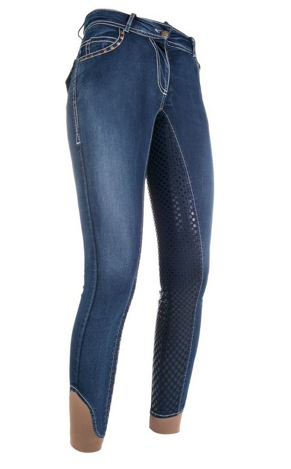 HKM Reiterhose HKM Reithose -Pasadena- Summer Denim Silikon-Vollbesatz HKM Reiterhose HKM Reithose -Pasadena- Summer Denim Silikon-Vollbesatz von HKM