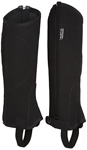 HKM Reitletten aus Nubukimitat mit Elastikeinsatz, schwarz, 10, 557931 HKM Reitletten aus Nubukimitat mit Elastikeinsatz, schwarz, 10, 557931 von HKM