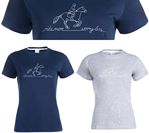 HKM Ride More T-Shirt Dunkelblau XS HKM Ride More T-Shirt Dunkelblau XS von HKM
