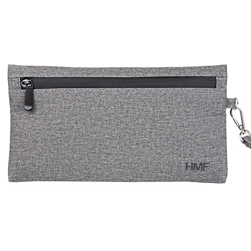 HMF Geruchsdichte Tasche, Leckerlibeutel für Hunde | Größe M | Polyester | Grau von HMF