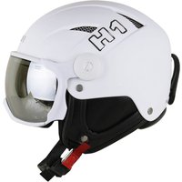 HMR H1 Skihelm mit Visier White von HMR