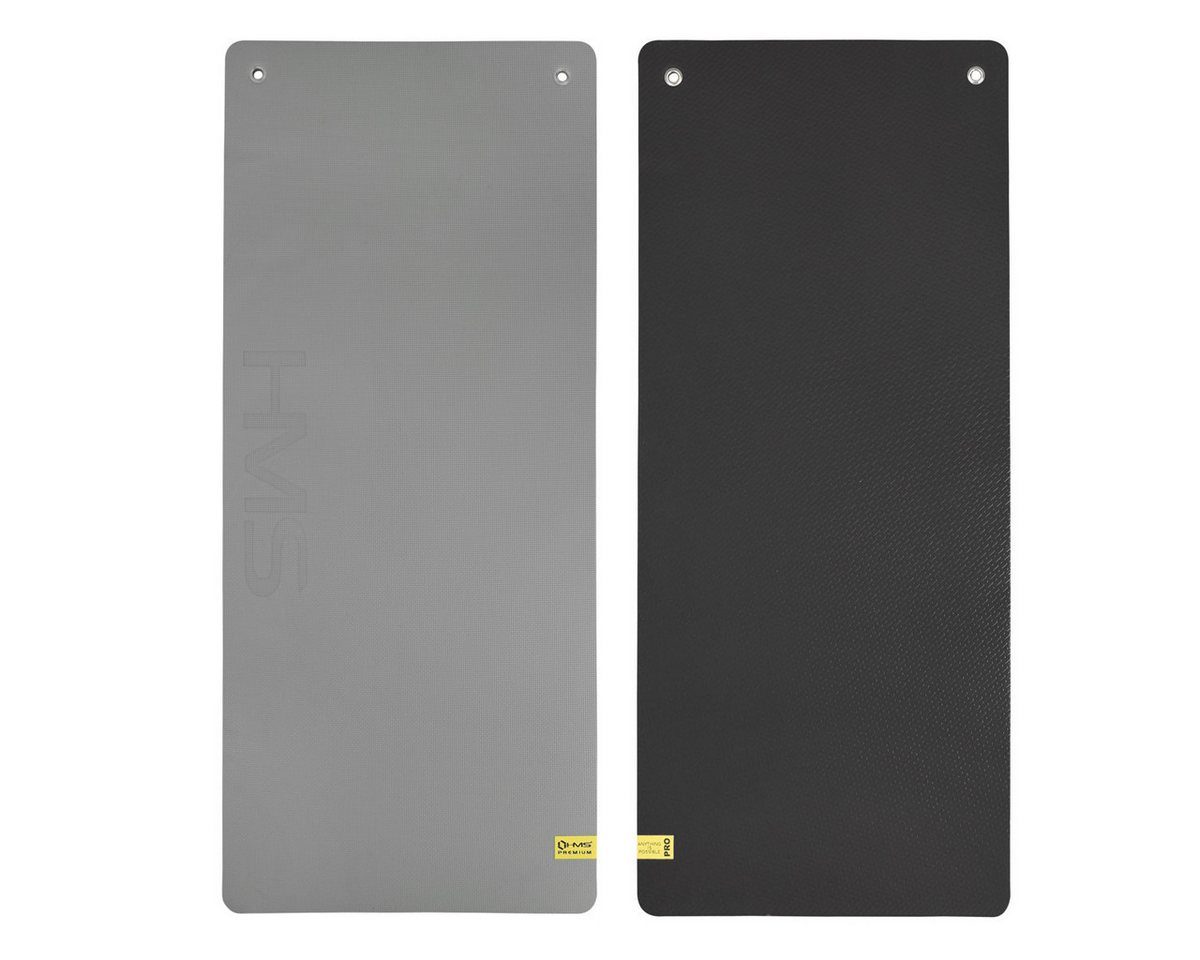 HMS Premium Fitnessmatte 140x60x1,5 cm Trainingsmatte Sportmatte Yogamatte Pilatesmatte, hochwertiges Material mit praktischen Ösen HMS Premium Fitnessmatte 140x60x1,5 cm Trainingsmatte Sportmatte Yogamatte Pilatesmatte, hochwertiges Material mit praktischen Ösen von HMS Premium
