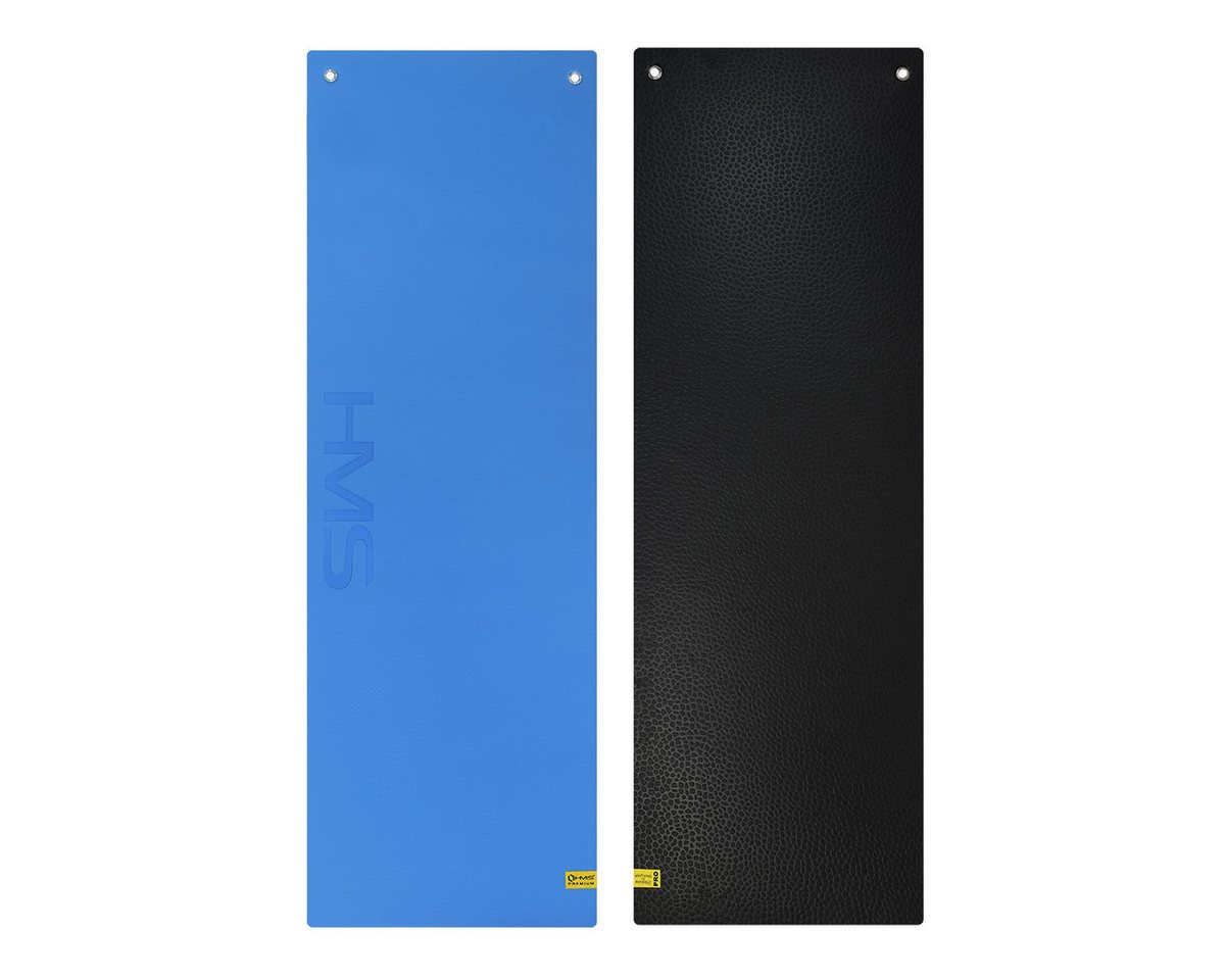 HMS Premium Fitnessmatte 180x60x1,5 cm Trainingsmatte Sportmatte Yogamatte Pilatesmatte, hochwertiges Material mit praktischen Ösen HMS Premium Fitnessmatte 180x60x1,5 cm Trainingsmatte Sportmatte Yogamatte Pilatesmatte, hochwertiges Material mit praktischen Ösen von HMS Premium