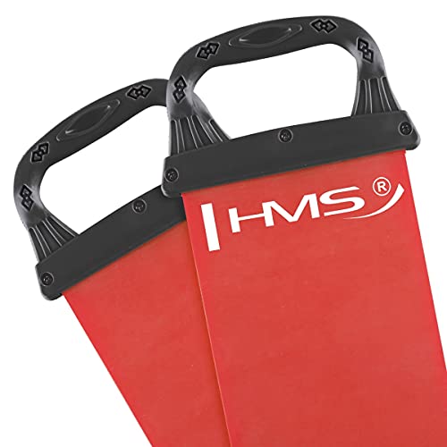 HMS 17-32-002 5907695508277 Pilates Expander, rot, Einheitsgröße von HMS