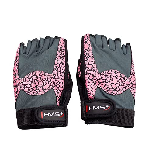 HMS 17-63-222 Damen Fitness-Handschuhe 5907695523348, grau, Einheitsgröße von HMS