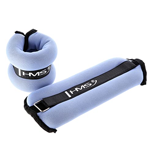 HMS Gewichtsmanschetten Fußgewichte Handgelenkgewichte 2 x 1KG Set OB04 Blau HMS Gewichtsmanschetten Fußgewichte Handgelenkgewichte 2 x 1KG Set OB04 Blau von HMS