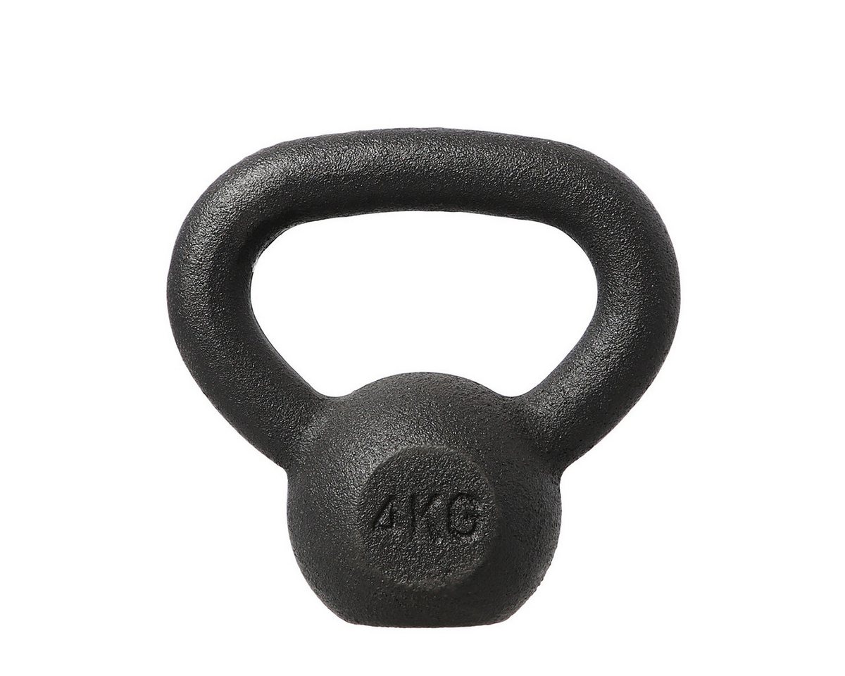 HMS Kettlebell 4kg Gewicht Kugelhantel Gusseisen Krafttraining, Ganzkörpertraining, Krafttraining für Zuhause HMS Kettlebell 4kg Gewicht Kugelhantel Gusseisen Krafttraining, Ganzkörpertraining, Krafttraining für Zuhause von HMS