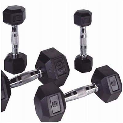 HMS Unisex's 17-66-110 5907695518030 HEX PRO Hantel, Schwarz, Einheitsgröße HMS Unisex's 17-66-110 5907695518030 HEX PRO Hantel, Schwarz, Einheitsgröße von HMS