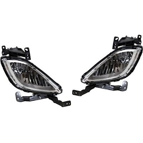 2 stücke Nebelscheinwerfer Links Rechts Seite W/Glühbirne Nebel Lampe für Hyundai für Elantra GL/GLS/L/Limited 11-13 922013X000 16553782 von HNZHY