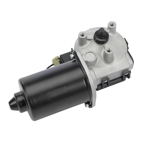 HNZHY Scheibenwischermotor ohne Waschwasserpumpe für Hummer für H2 2003–2007, Frontseite, 3 Befestigungslöcher, Menge Klinge von HNZHY