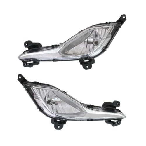 Nebelscheinwerfer vorne Links für Fahrer und Beifahrerseite rechts mit Halogenlampe für Hyundai Elantra GT SE 13 15 17 & GL/GLS 13 15-17 & Base 13-17 & L 15-16 & Limited 16-17 von HNZHY