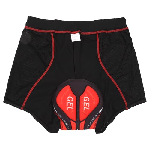 HNsdsvcd Frauen Männer 3D Gepolsterte Bike Shorts Anti Slip Bein Radfahren Unterwäsche Breite Taille Band Radfahren Fahrrad Unterhose von HNsdsvcd