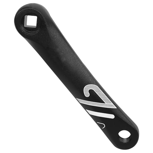 HNsdsvcd Mountainbike-Kurbelarm aus Aluminiumlegierung, linke Einzelkette, Kurbel, quadratisch/Rauten/Plines für Linkshänder, konisch, kurbel, langlebig von HNsdsvcd