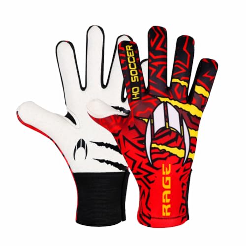 HO Soccer Rage Torwarthandschuhe, speziell für Kunstrasen, Unisex, Kinder, Rot/Gelb HO Soccer Rage Torwarthandschuhe, speziell für Kunstrasen, Unisex, Kinder, Rot/Gelb von HO Soccer