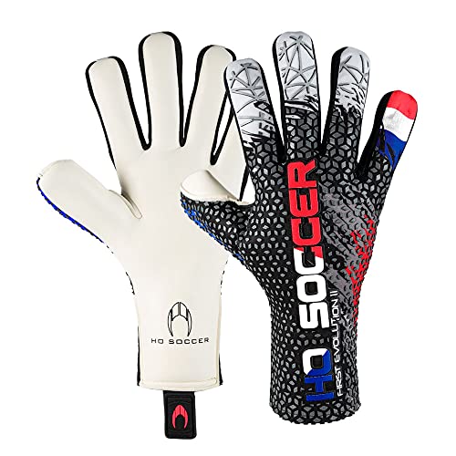 HO Soccer First Evolution Patriot France Torwarthandschuhe, Unisex, Erwachsene, Blau/Weiß/Rot, 10,5 HO Soccer First Evolution Patriot France Torwarthandschuhe, Unisex, Erwachsene, Blau/Weiß/Rot, 10,5 von HO Soccer