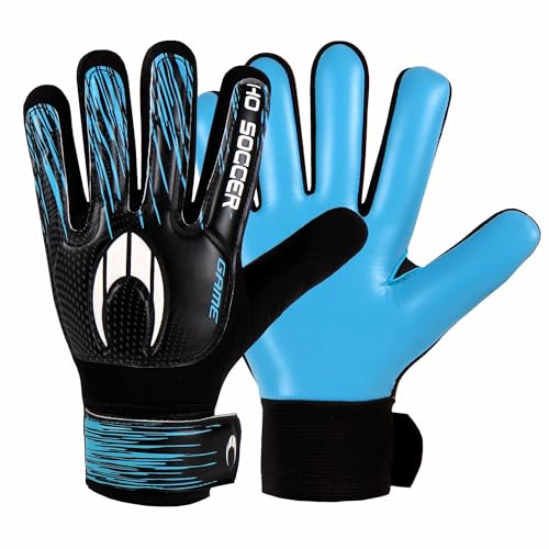HO Soccer Game Blue Torwarthandschuhe, Unisex, Kinder, Schwarz/Blau, Größe 6 HO Soccer Game Blue Torwarthandschuhe, Unisex, Kinder, Schwarz/Blau, Größe 6 von HO Soccer