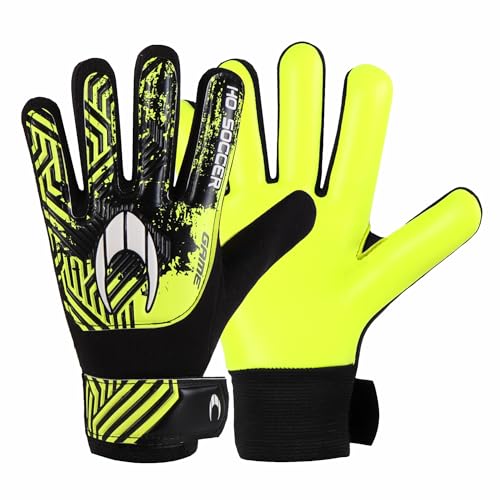 HO Soccer Game Lime Torwarthandschuhe, Unisex, Kinder, Schwarz/Limette, 2 HO Soccer Game Lime Torwarthandschuhe, Unisex, Kinder, Schwarz/Limette, 2 von HO Soccer
