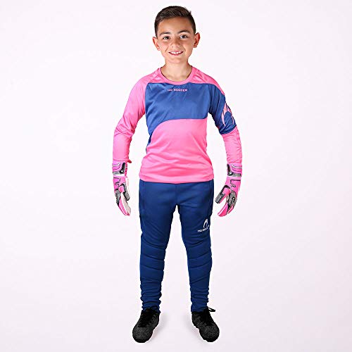 HO Soccer Keeper Torwart-Set, Unisex, Kinder, Pink, 6 Stück von HO Soccer