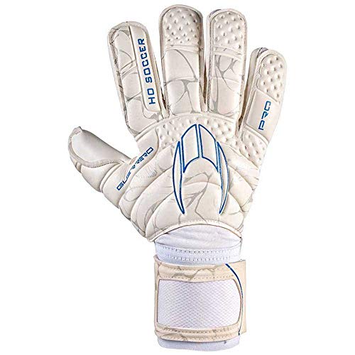 Ho Soccer Guerrero Pro Negative Whiteout Torwarthandschuhe, Unisex, Erwachsene, Weiß/Blau, 9,5 von HO Soccer