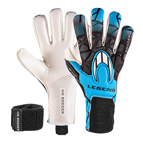 HO Soccer Legend Negative Nebula Blue Torwarthandschuhe, Unisex, Erwachsene, Blau/Schwarz, 7,5 von HO Soccer