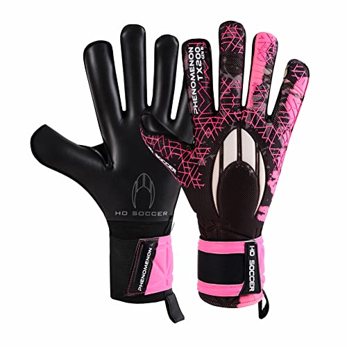 HO Soccer MG Phenomenon Pro Roll/Negative Black-Pink Torwarthandschuhe, Unisex, Erwachsene, Schwarz/Rosa HO Soccer MG Phenomenon Pro Roll/Negative Black-Pink Torwarthandschuhe, Unisex, Erwachsene, Schwarz/Rosa von HO Soccer