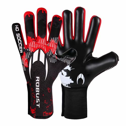 HO Soccer Robust Red Torwarthandschuhe, Unisex, Kinder, Schwarz/Rot, 2 HO Soccer Robust Red Torwarthandschuhe, Unisex, Kinder, Schwarz/Rot, 2 von HO Soccer