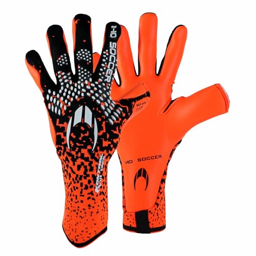 HO Soccer SSG KONTROL Knit Tech Torwarthandschuhe, Unisex, Erwachsene, Orange/Schwarz, Größe 8 HO Soccer SSG KONTROL Knit Tech Torwarthandschuhe, Unisex, Erwachsene, Orange/Schwarz, Größe 8 von HO Soccer