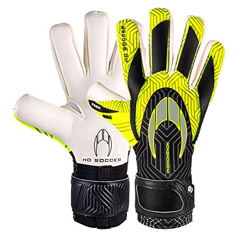 HO Soccer SSG Phenomenon Negative Lime Torwarthandschuhe, Unisex für Erwachsene Einheitsgröße Limonengrün/Schwarz/Grau von HO Soccer