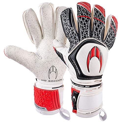 Ho soccer Sentinel Negative Extreme Torwarthandschuhe, Unisex für Erwachsene 42 Weiß/Schwarz/Rot Ho soccer Sentinel Negative Extreme Torwarthandschuhe, Unisex für Erwachsene 42 Weiß/Schwarz/Rot von HO Soccer