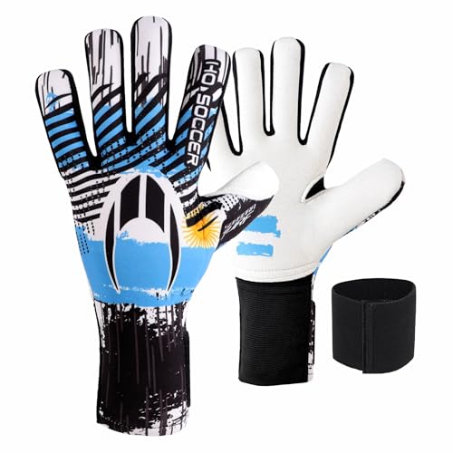 HO Soccer Squadra Turf Negative Argentinien Torwarthandschuhe, Unisex, Kinder, Blau/Weiß HO Soccer Squadra Turf Negative Argentinien Torwarthandschuhe, Unisex, Kinder, Blau/Weiß von HO Soccer