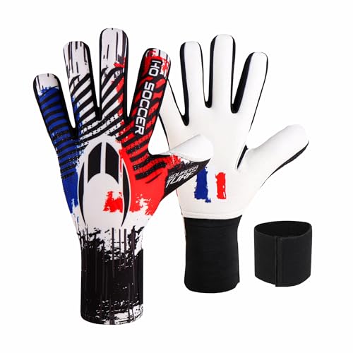 HO Soccer Squadra Turf Negative France Torwarthandschuhe, Unisex, Kinder, Blau/Weiß/Rot, Größe 4,5 HO Soccer Squadra Turf Negative France Torwarthandschuhe, Unisex, Kinder, Blau/Weiß/Rot, Größe 4,5 von HO Soccer