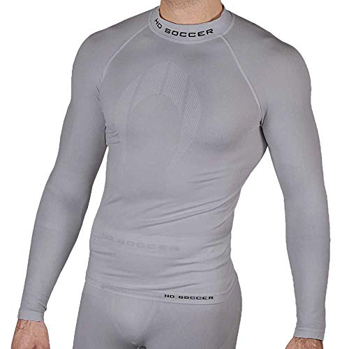 Ho Soccer Underwear Shirt Performance ML Grey Thermohemd Lang, Erwachsene Unisex, Grau, S von HO Soccer