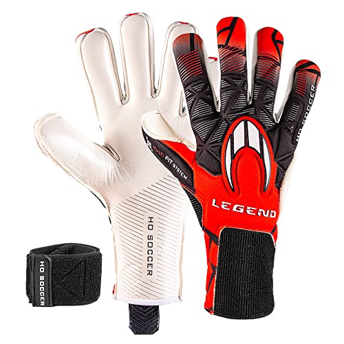 HO Soccer Legend Negative Torwarthandschuhe Nebel, Unisex, Erwachsene, Rot/Schwarz, 8 HO Soccer Legend Negative Torwarthandschuhe Nebel, Unisex, Erwachsene, Rot/Schwarz, 8 von HO Soccer