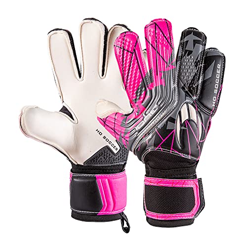 Ho Soccer One Flat Asteroid Pink Torwarthandschuhe, Unisex, Erwachsene, Rosa/Schwarz, 10,5 von HO Soccer