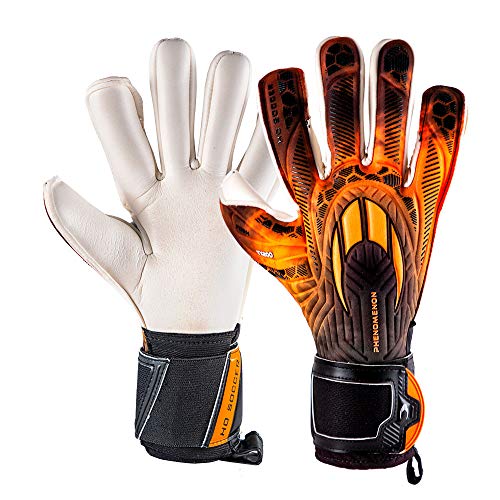 Ho Soccer Phenomenon PRO II ROLL/Negative ORANGE Torwarthandschuhe, Unisex, Erwachsene, Orange/Schwarz, 8 von HO Soccer