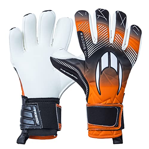 HO Soccer Phenomenon Pro III Negative Blur Orange Torwarthandschuhe, Unisex, Erwachsene, Orange/Schwarz, 8 von HO Soccer