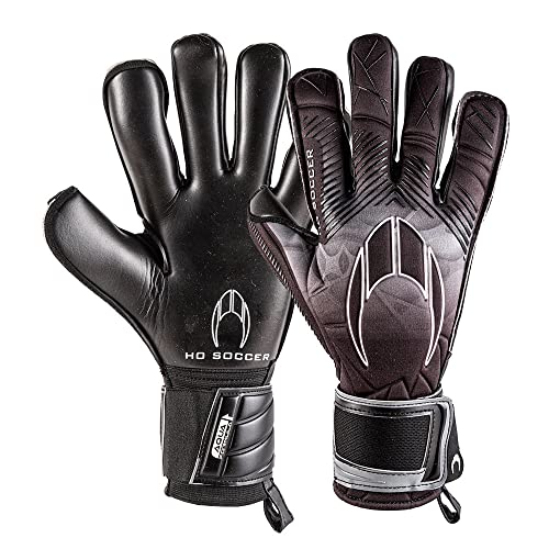 HO Soccer Phenomenon Pro III Roll/Negative Blackout Torwarthandschuhe, Unisex, Erwachsene, Schwarz, 9 von HO Soccer