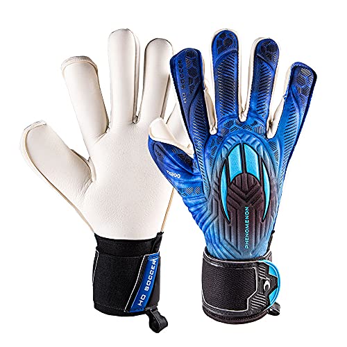 HO Soccer Phenoment Pro II Roll Negative Royal Blue Torwarthandschuhe, Unisex, Erwachsene, Weiß/Blau, 10 von HO Soccer