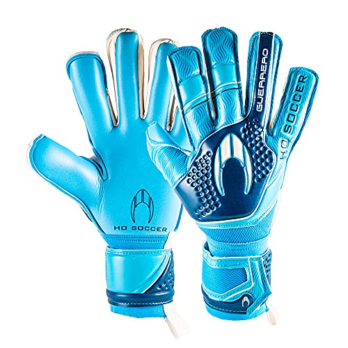 Ho Soccer Premier Guerro Rollnegative Flash Blue Torwarthandschuhe, Unisex, Erwachsene, Blau, 7,5 von HO Soccer